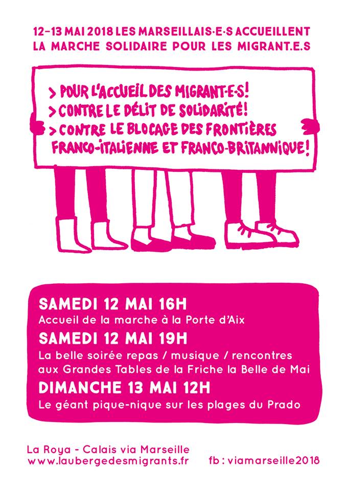 La Roya - Calais Via Marseille - 12 et 13 mai